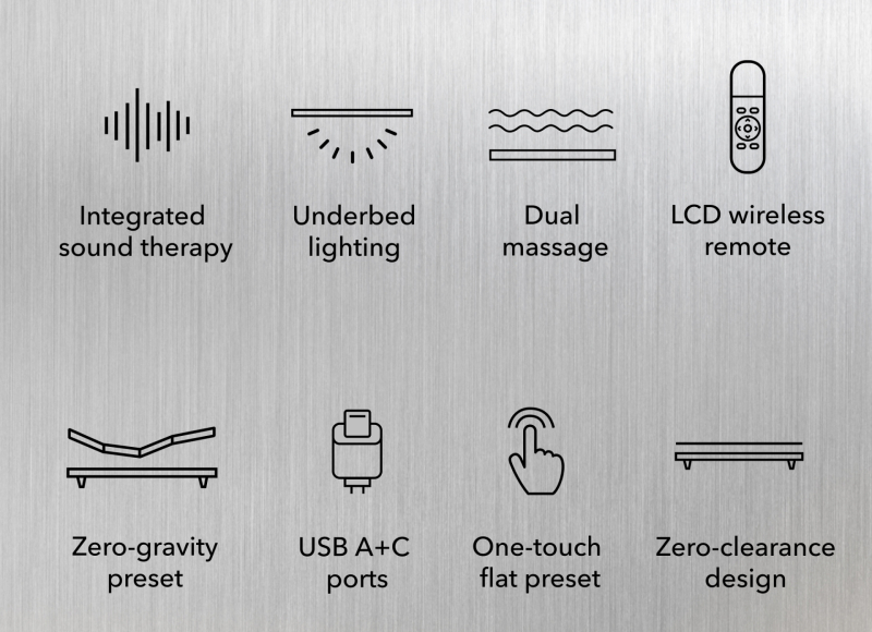 Baselogic Platinum Queen Adjustable Bed