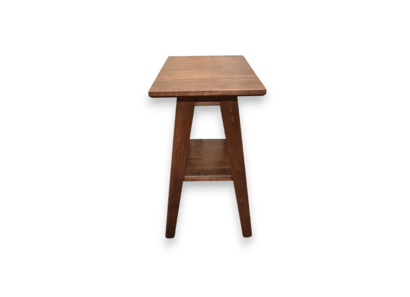 Chair Side Table with shelf