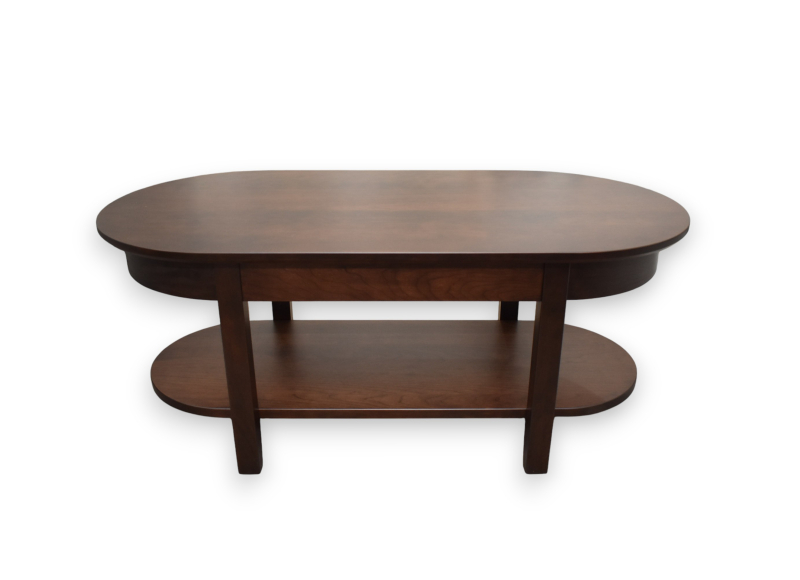Demilune Oval Coffee Table