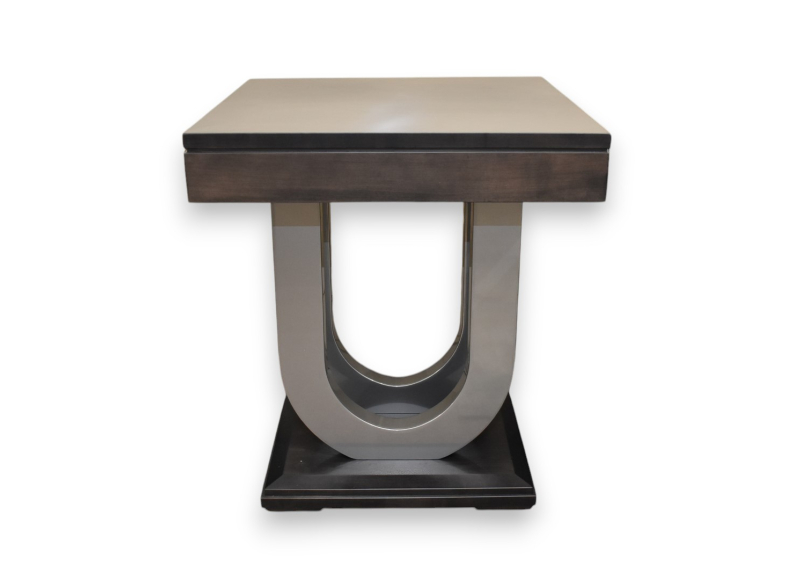 End Table Metal Curves