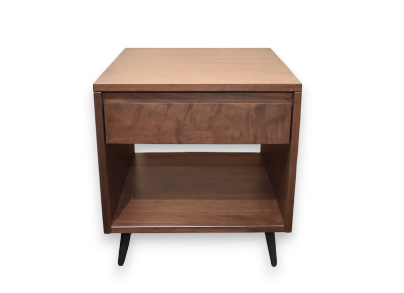 Evora End Table with Drawer and Shelf