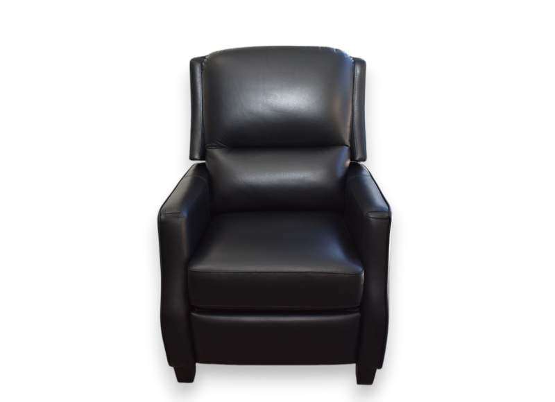 Leather Push Back Recliner