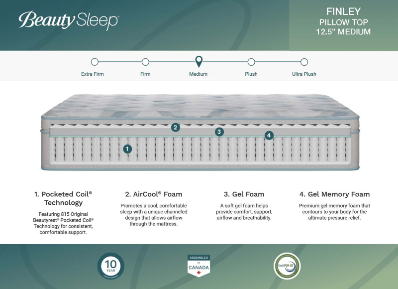 Pillow Top - Queen Medium Mattress