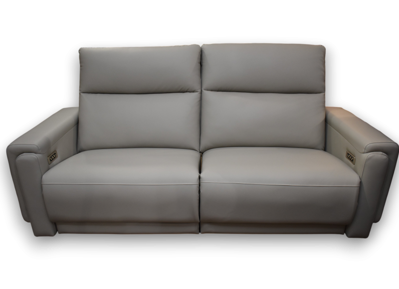 Power Headrest Lumbar 2 Seat Sofa