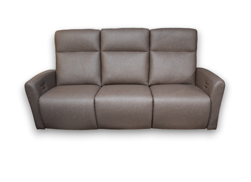 Power Headrest Lumbar Reclining Sofa