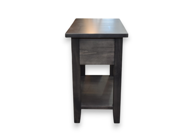 Side Table with shelf, no drawer