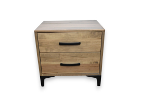 Laguna 2 Drawer Nightstand w/ Power Management