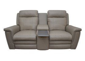Power Headrest & Lumbar Console Loveseat, Zero Gravity