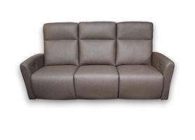 Power Headrest Lumbar Reclining Sofa